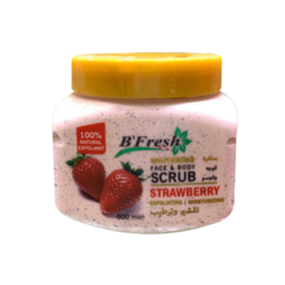 Be Fresh Strawberry Scrub