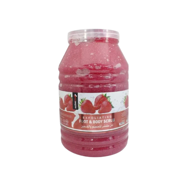 ACTIVE PLUS EXFOLIATING FOOT & BODY SCRUB (STRAWBERRY) 5KG