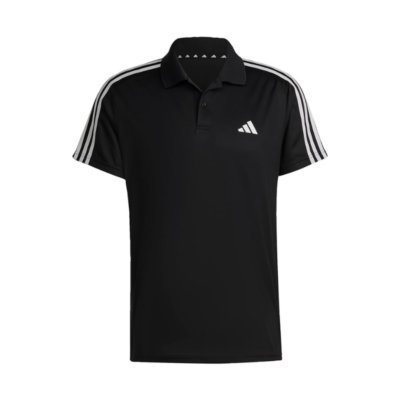 adidas Men TR-ES PIQ 3POLO BLACK Size L