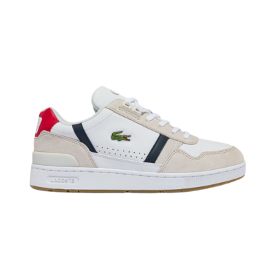 Men's T-clip Tricolour Leather And Suede Trainers