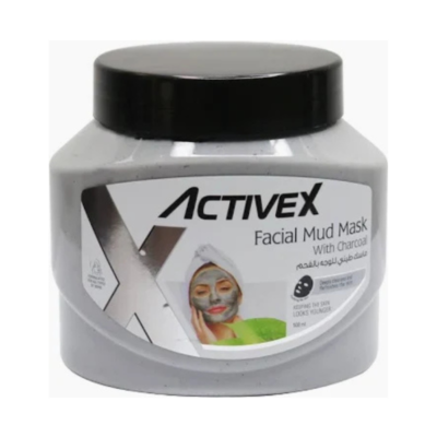 Activex facial Mud Mask 500 ml - Charcoal