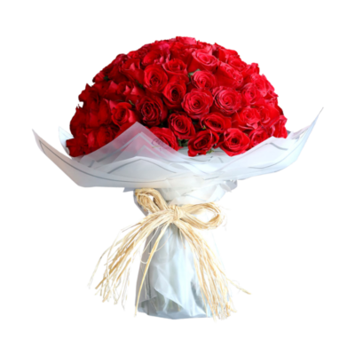Passionate Red Rose arrangement